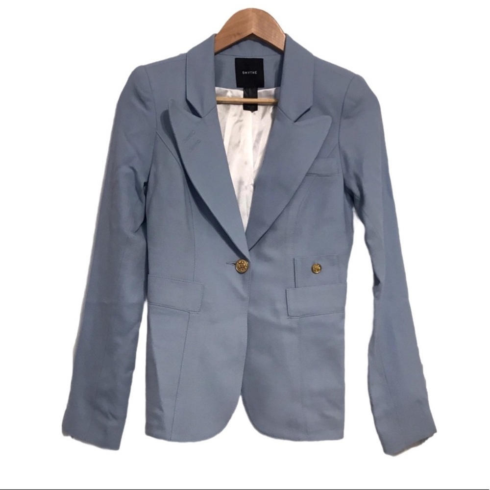 Smythe Classic Duchess Blazer Cloud - Picture 6 of 8